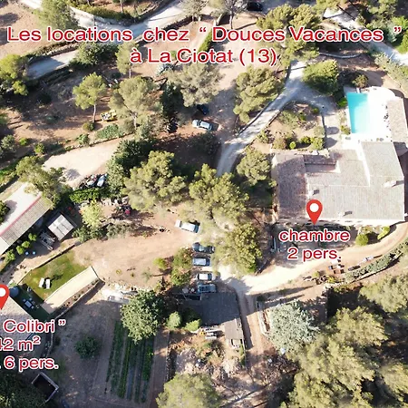 Chambre privée, piscine, pool house, cuisine d'été-3